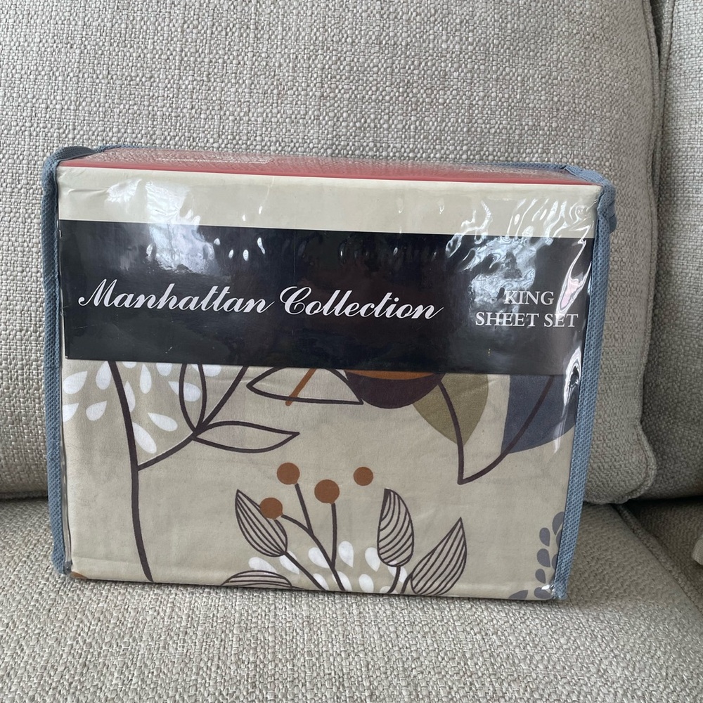 50%off Manhattan Collection King Sheet Set